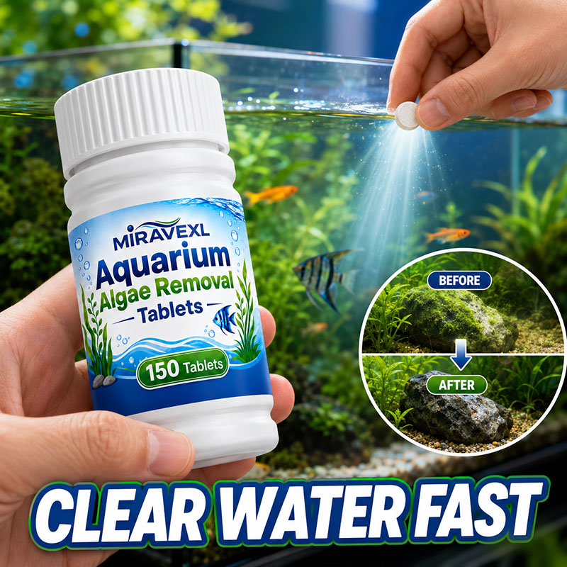 Planted Aquarium Algae Remover - MIRAVEXL 150 Tabletki do usuwania alg