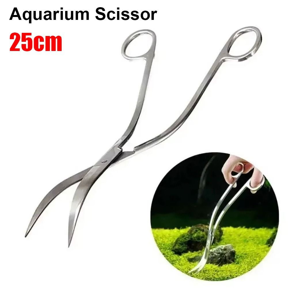 Aquarium Plant Grass - 1 szt. Nożyczki do akwarium ze