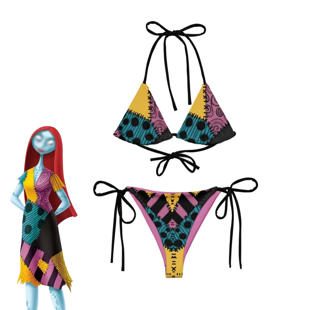Aquarium Zombie - Straszny Cosplay Sally Bikini Damski Seksowny