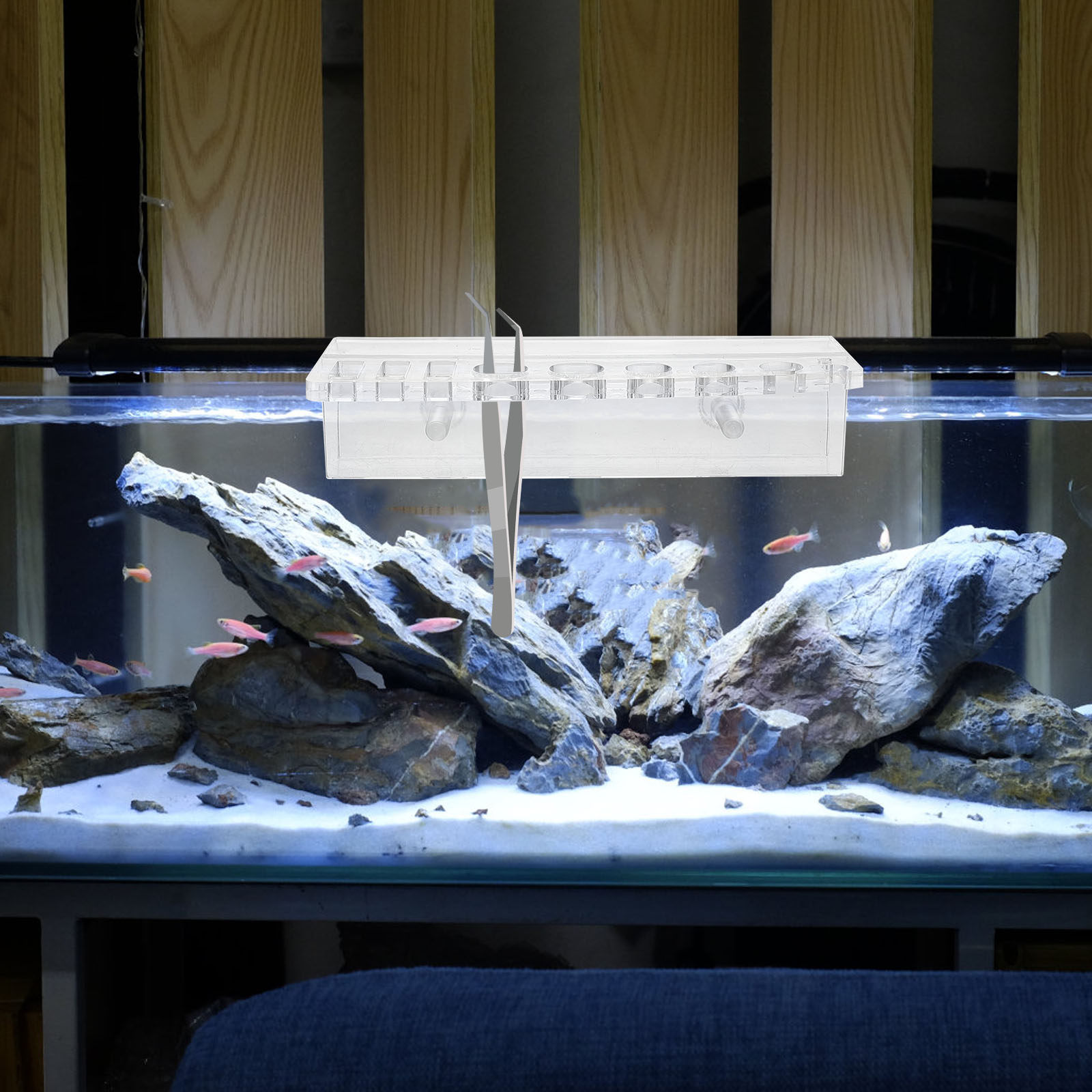 Akrylowy uchwyt na narzędzia d – Planted Aquarium Maintenance recenzja i cena