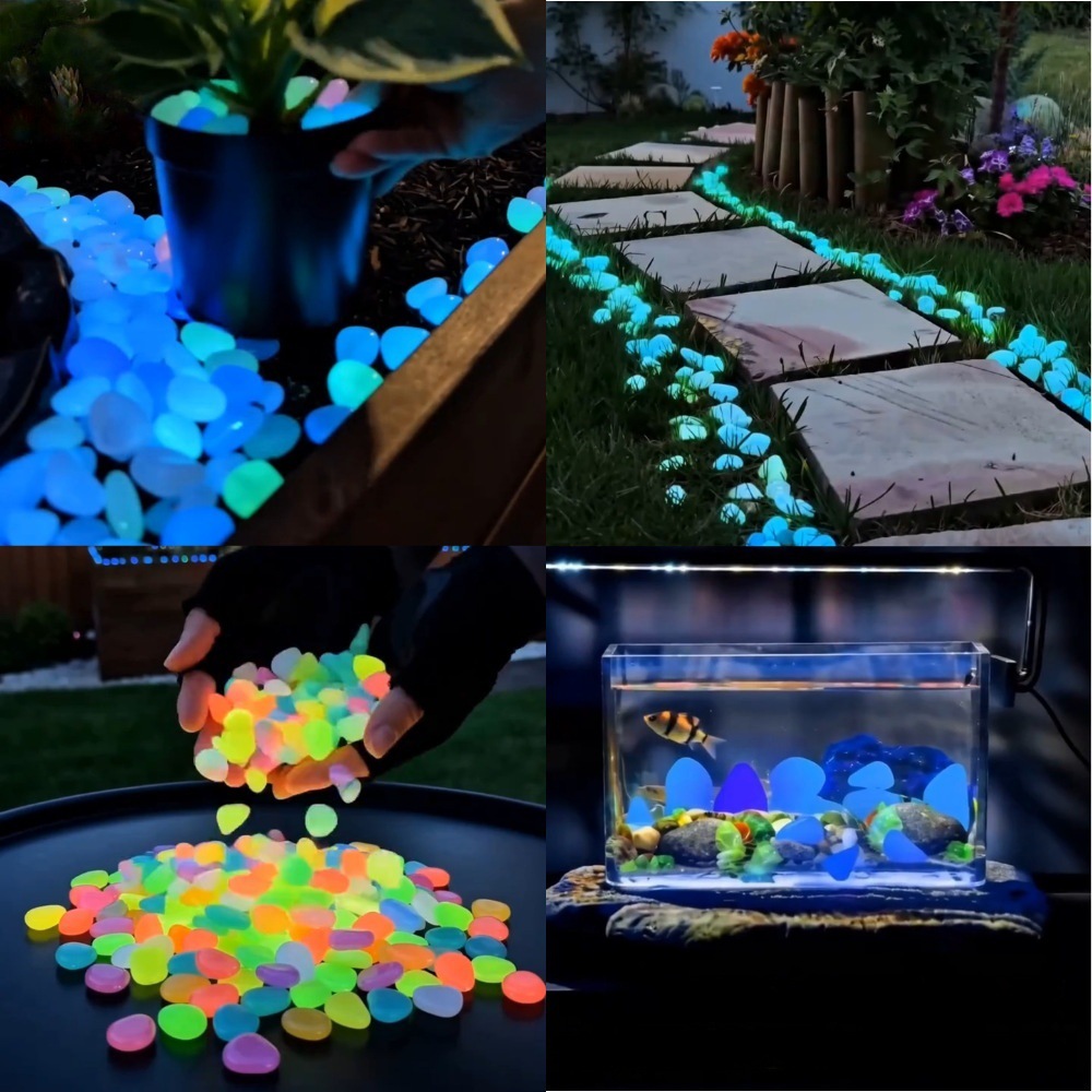 Kolorowe, świecące w ciemności – Aquarium Planted Fish Tank recenzja i cena