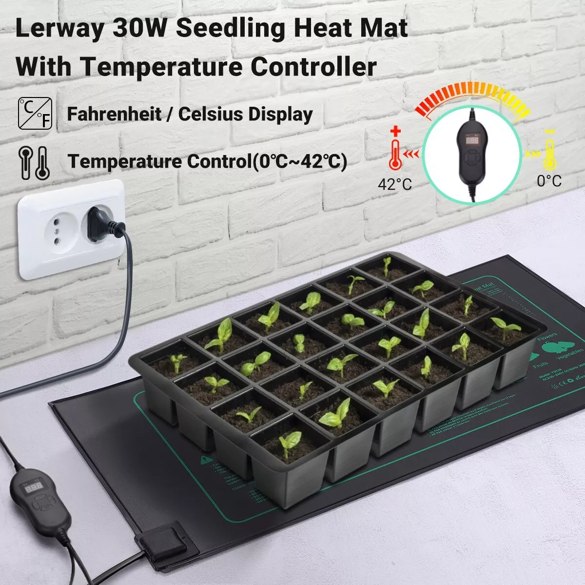 Mata grzewcza Lerway do uprawy – Planted Aquarium Heater recenzja i cena