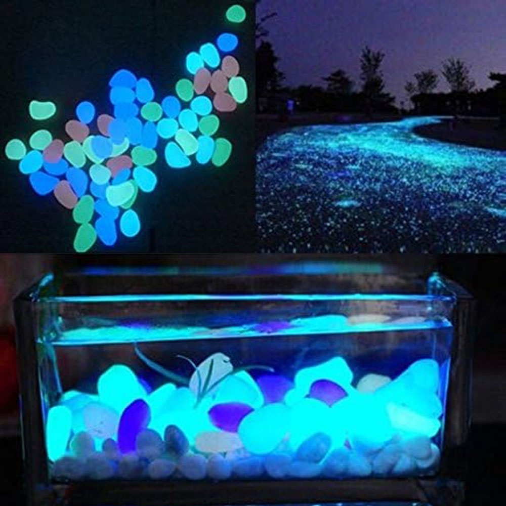 Fish Tank Rocks Glow Blue Pebb – Aquarium Planted Fish Tank recenzja i cena