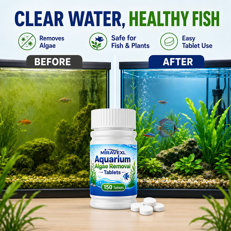 MIRAVEXL 150 Tabletki do usuwa – Planted Aquarium Algae Remover recenzja i cena