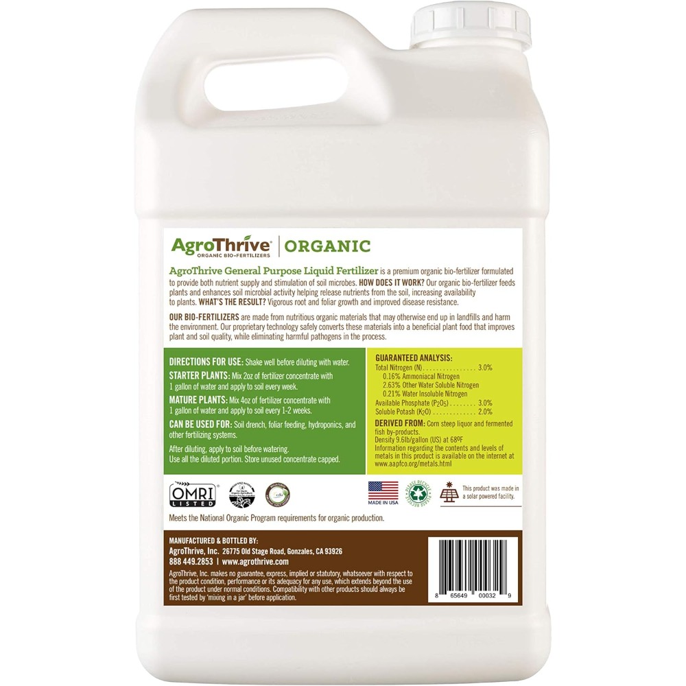 AgroThrive Organiczny Płynny N – Liquid Fertilizer All In recenzja i cena